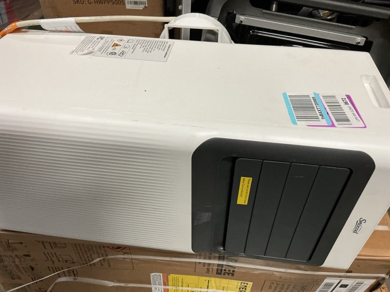 Condition photo showing As Is for portable air conditioner ol-a016ta05n3/f