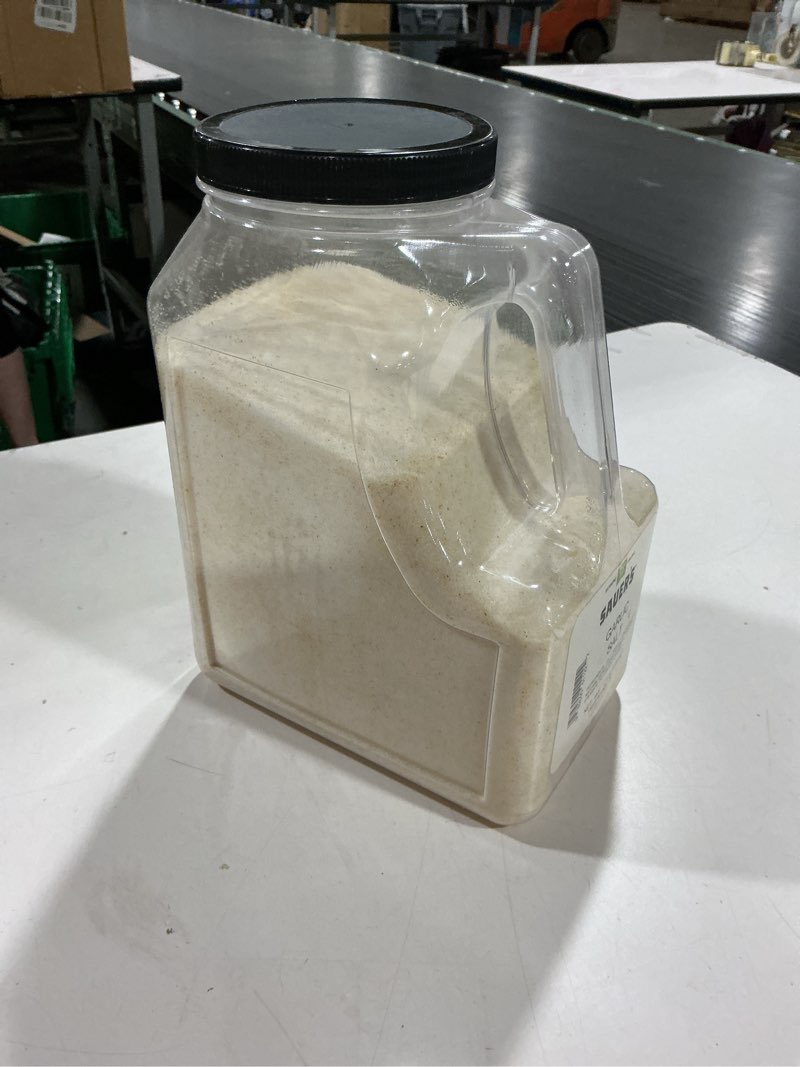 Condition photo showing New/Like New for sauer's garlic salt, 12 pound (pack of 1)