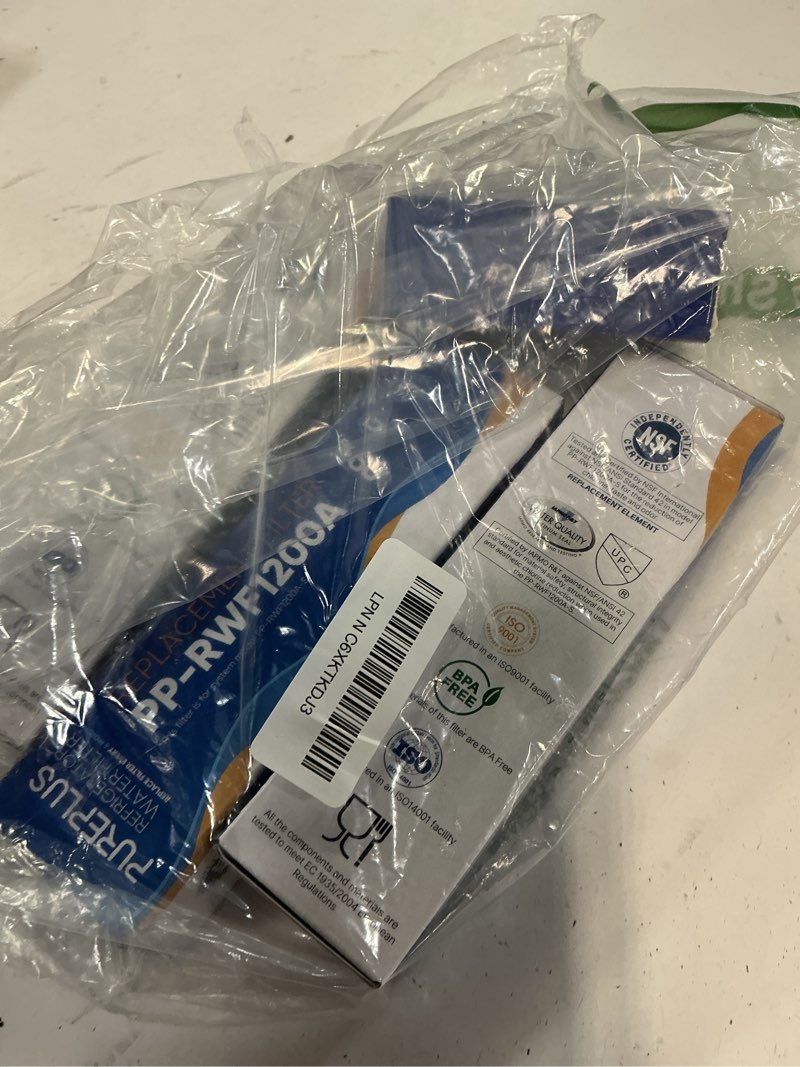 Condition photo showing New/Like New for pureplus 469690 lt700p replacement for lg kenmore elite 9690, adq36006102, adq36006101, lfxs30766s, lfx28968st, lfx31925st, lfx31945st, rwf1052, lt120f, refrigerator water and air filter combo, 3pack chlorine, odor removal (standard) 3+3 count (pack of 1)