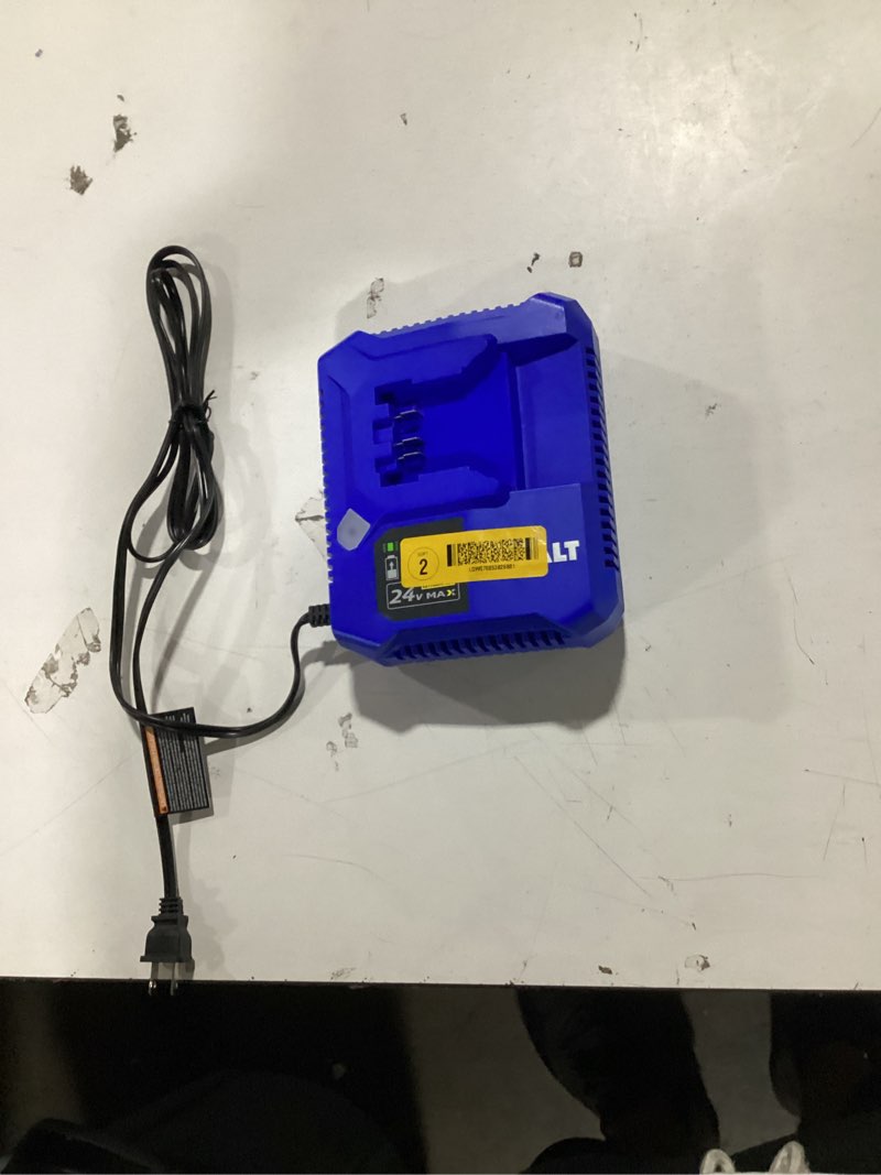 Condition photo showing Good Condition for kobalt 24 -volt battery charger ( lithium-ion )