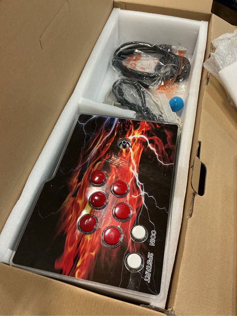 Condition photo showing Good Condition for gwalsnth 32000 in 1 pandora box 60s arcade games console,1280x720 display,search/save/hide/pause games,two separate joysticks,1-4 players 32000 games split