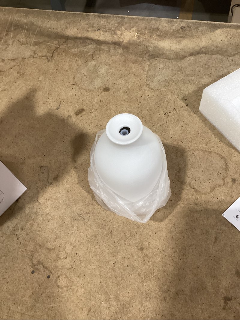 Condition photo showing New/Like New for innogear essential oil diffuser, 150ml ceramic stone diffuser handcrafted aromatherapy diffusers ultrasonic cool mist humidifier vaporizor with 2 mist modes waterless auto off for room office, white