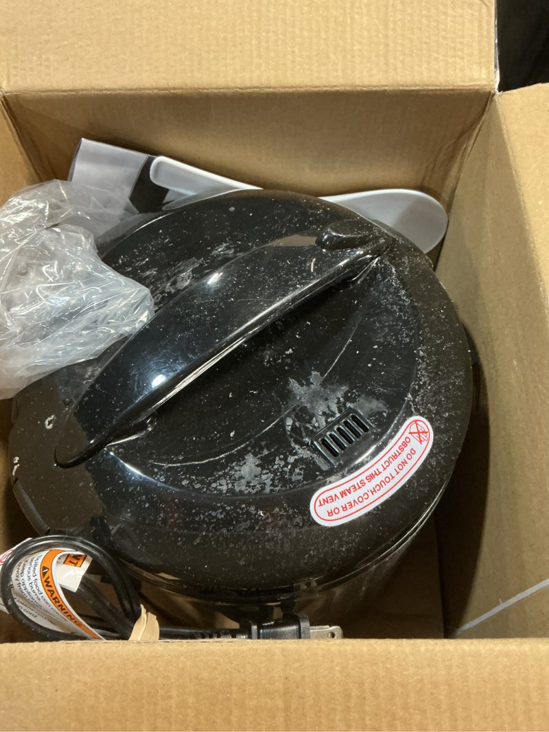 Condition photo showing As Is for AROMA Professional Digital Rice Cooker, Multicooker, 4-Cup (Uncooked) / 8-Cup (Cooked), Steamer, Slow Cooker, Oatmeal Cooker, STS, Auto Keep Warm, 2 Qt, Stainless Steel Exterior, ARC-954SBD 4-Cup Uncooked rice