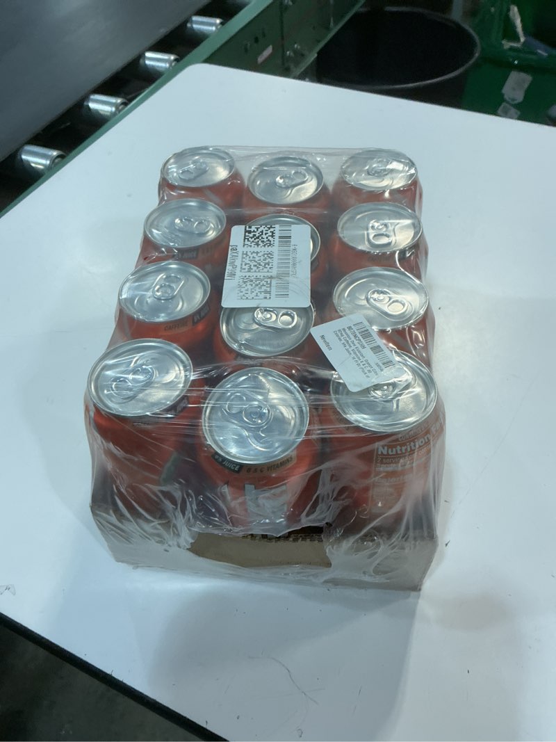Condition photo showing Good Condition for (BEST BY:02/02/2026) Mountain Dew Kickstart, Orange Citrus, 92mg Caffeine, Vitamins B & C, 80 Calories, 5% Juice, 16 Fl Oz (Pack of 12) Orange Citrus 16 Fl Oz (Pack of 12)