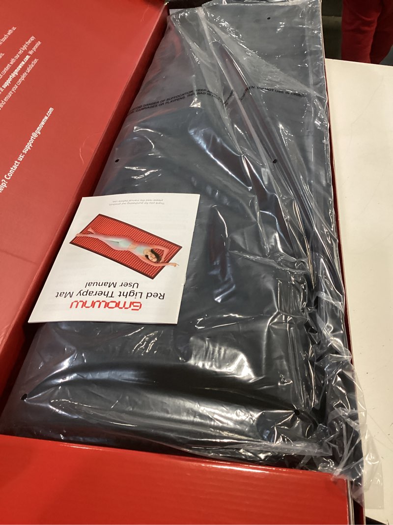 Condition photo showing Good Condition for red light therapy mat for body, 71"x 31" red light therapy blanket red near infrared 660nm 850nm full body pad, 1280 leds infrared light therapy for body for pain relief, improved sleep