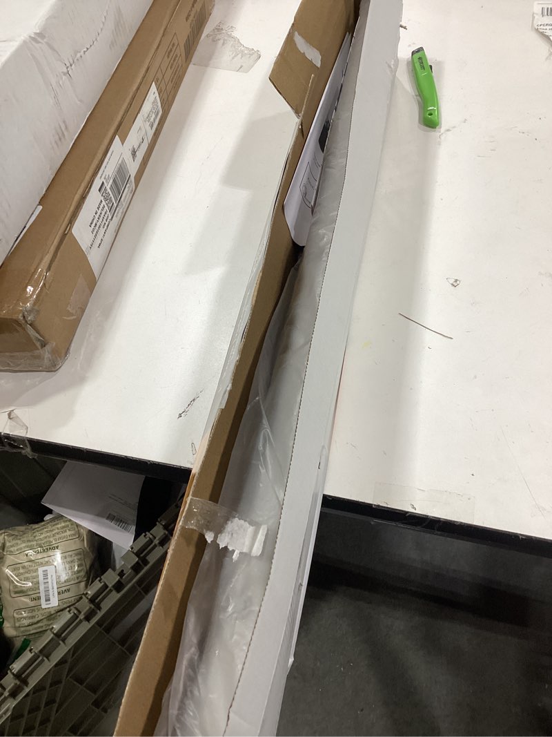 Condition photo showing New/Like New for Achim 1  GII Deluxe Sundown Indoor Cordless Grey Vinyl Room Darkening Window Mini Blind  32  x 64