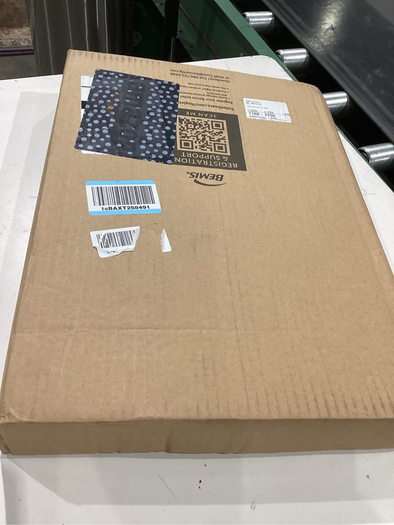 Condition photo showing New/Like New for bemis 1500ec 068 toilet seat with easy clean & change hinges, 1 pack elongated, fawn beige
