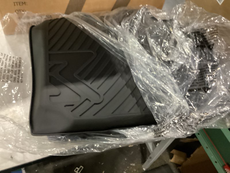Condition photo showing New/Like New for tpe automotive floor mats & cargo liner custom for 2012-2017 chevy equinox & gmc terrain, all weather cover protection waterproof black floor liner front & rear row full set car mats, 4pcs 4pcs (2row + cargo liner) for 2012-2017 | chevy equinox & gmc terrain | 1st & 2nd & cargo liner