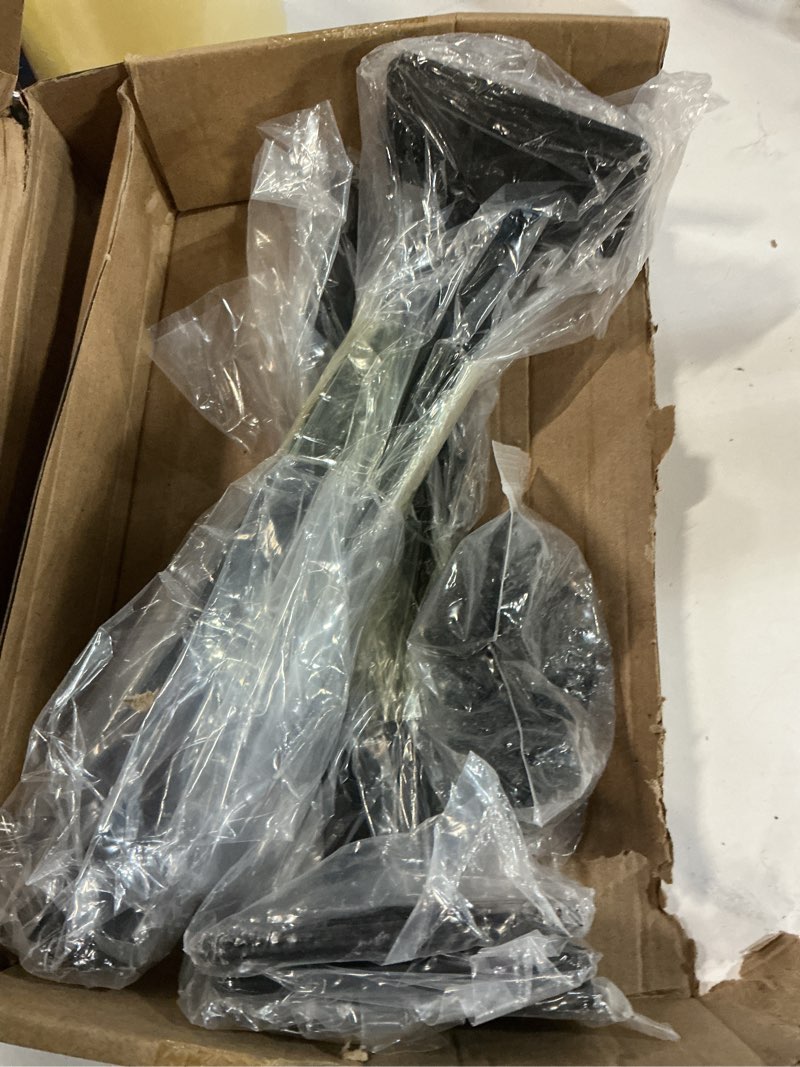 Condition photo showing New/Like New for 12 Pack - 10 inch Black Hidden L Shelf Bracket (1/5 Inch Thicked) Iron Floating Shelf Brackets Rustic Industrial Metal Brackets for Shelf Support Black 12 Pack 10 Inch