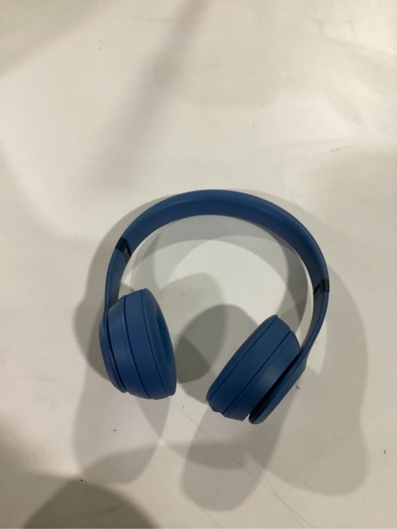 Condition photo showing Good Condition for Beats Solo 4 - Wireless On-Ear Bluetooth Headphones, Up to 50-Hour Battery Life, Ultra-Lightweight Comfort, Powerful and Balanced Sound, Apple & Android Compatible - Slate Blue Slate Blue Standalone