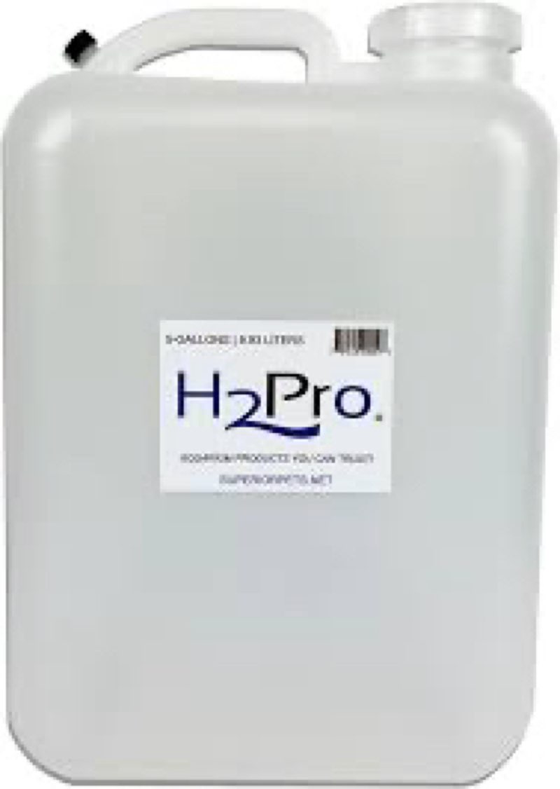 h2pro 5-gallon aquarium water jug with cap - empty plastic container for maintenance