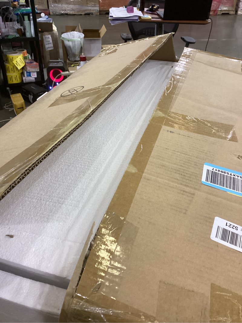 Condition photo showing New/Like New for Large Record Player Stand,Mid Century Turntable Stand Table with Open Storage Holds up to 300 Albums,Vinyl Record Storage Display Shelf for Living Room Bedroom (Walnut)