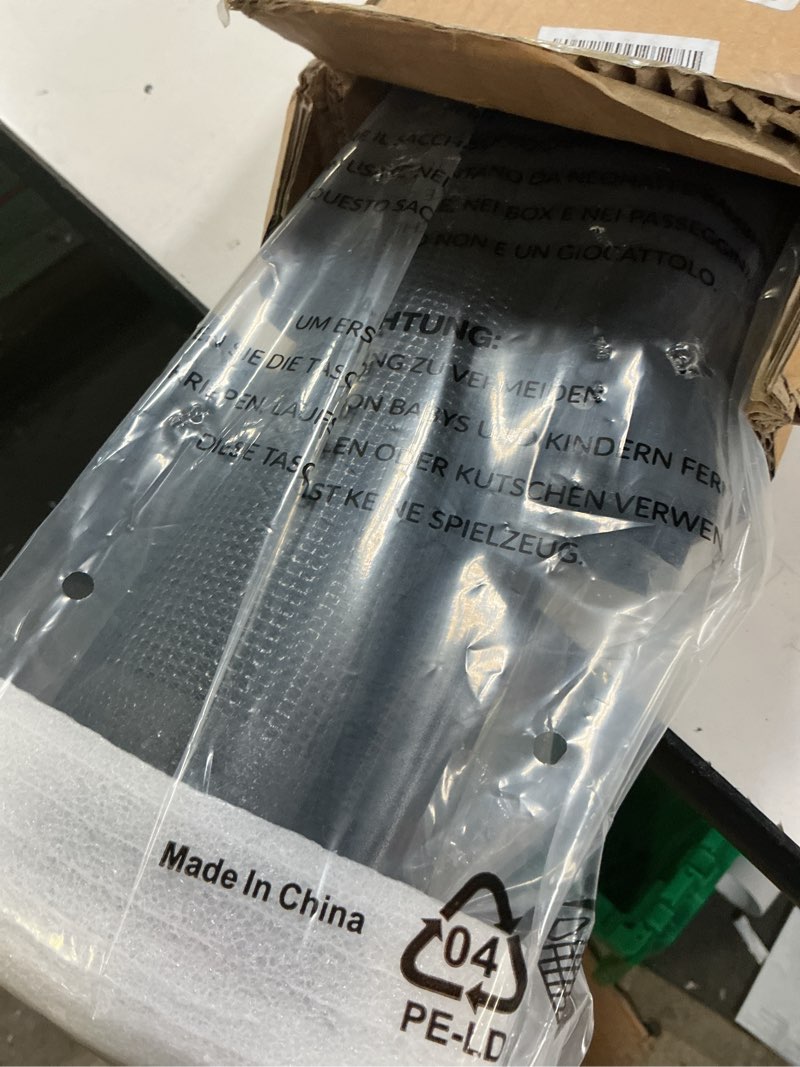 Condition photo showing New/Like New for HIDOG 47" Extra Tall Retractable Baby Gates, Extends to 59" Wide, ExtraTall Retractable Safety Gate with Reinforced Strips, Retractable Tall Dog Gates for Doorways Mesh Baby Pet Gates Indoor, Black Black 47" Tall x 59" Wide