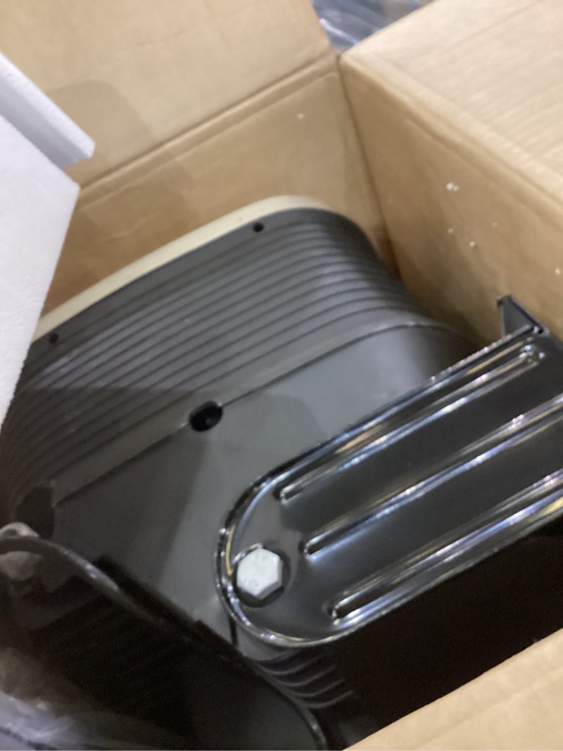 Condition photo showing As Is for Giraffe Tools Grandfalls Retractable Pressure Washer G20, 2500 PSI 2.2 GPM, Wall Mounted with 65FT Hose Reel, 4 Nozzles for Floor/Cars/Fences/Patios, Light Silver Case with Grey Pressure Hoses