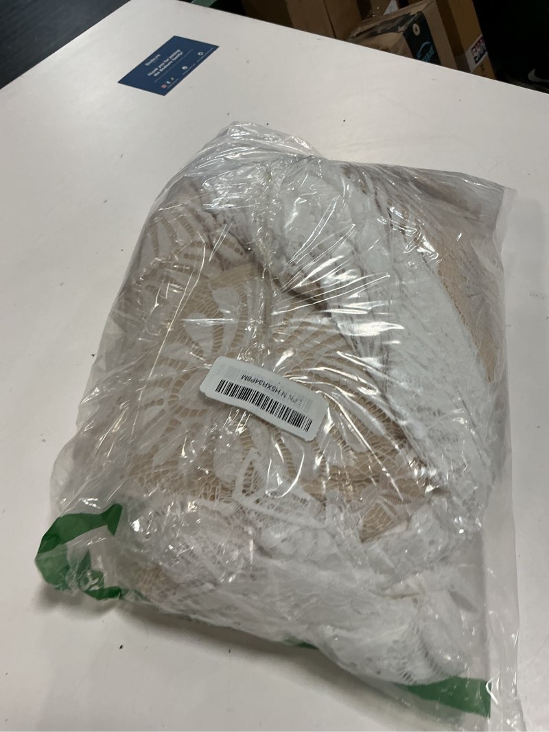 Condition photo showing Good Condition for bohemian beach wedding dress spaghetti straps lace mermaid bridal gown with train ourtdoor reception as pictured us 2