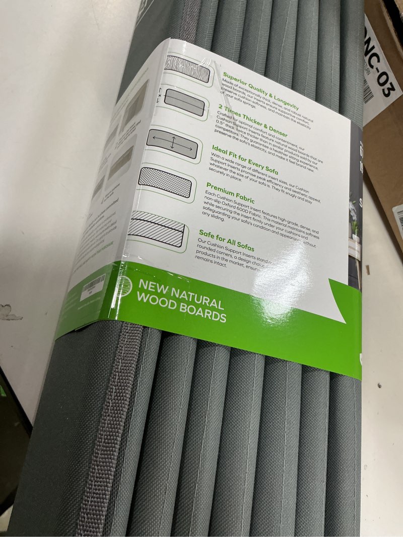 Condition photo showing Good Condition for BEN'SHOME® Heavy Duty Couch Cushion Support Board – Instantly Repair Sagging Sofa Seat | 19.7" x 58"-67" | .5" Furniture Grade Wood Under Cushions Insert, Anti-Slip, Extend Sofas & Couches Life 58"-67" x 19.7" | Couch