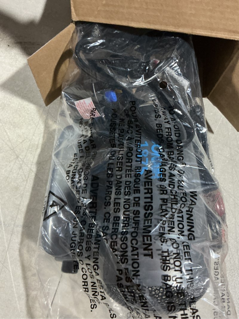 Condition photo showing As Is for conair travel hair dryer with dual voltage, 1875w compact blow dryer with folding handle, gray 1875 watt