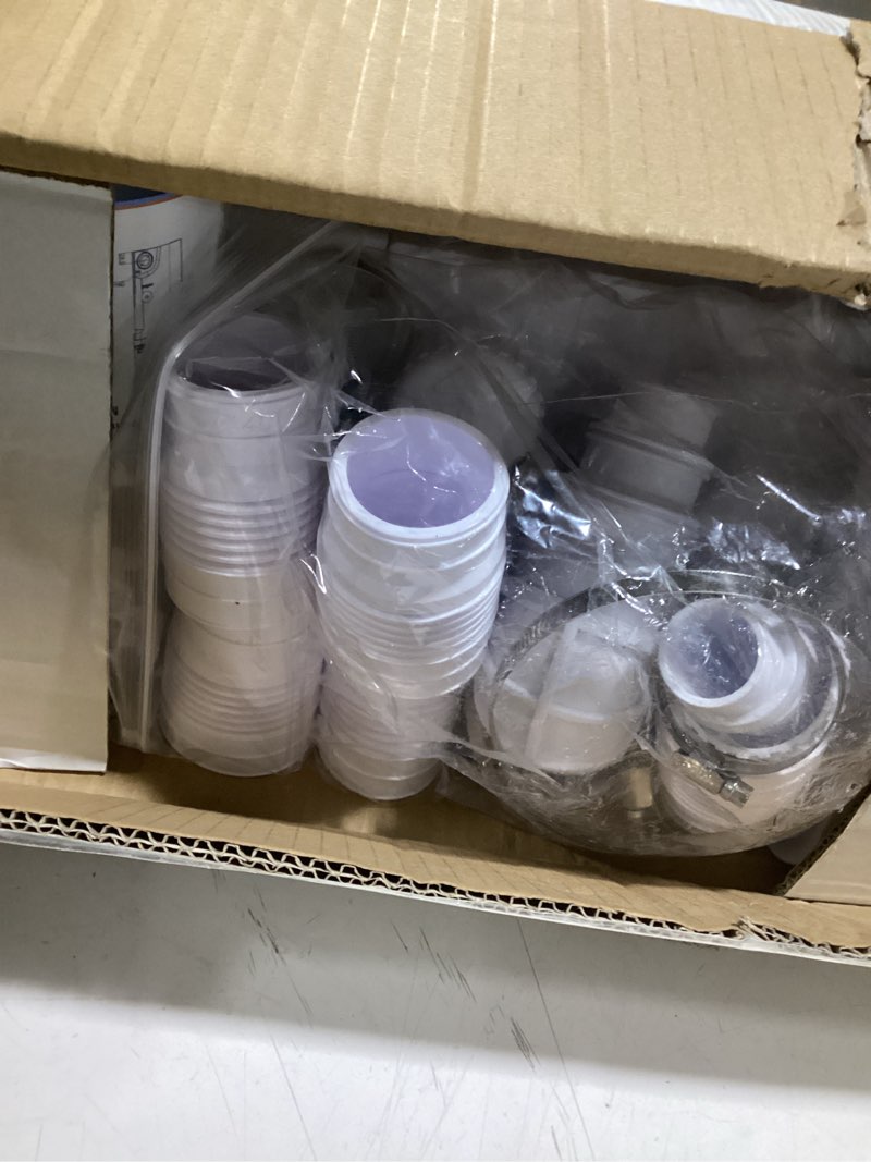 Condition photo showing Good Condition for 1200w macerator pump pcb function toilet pump utility sink pump upflush to 39.4ft 2800gph macerating toilet system with 5 water inlets 2 outlets for toilet sink shower laundry kitchen basement