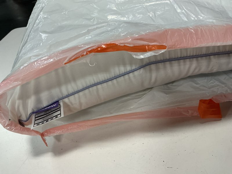 Condition photo showing Good Condition for mellow hotel pillow — king size, waterproof & stain-resistant down-alternative bed pillow, hypoallergenic oeko-tex® cover, machine washable, stays fluffy, support for side/back/stomach sleepers king (u.s. standard)(1 pc)
