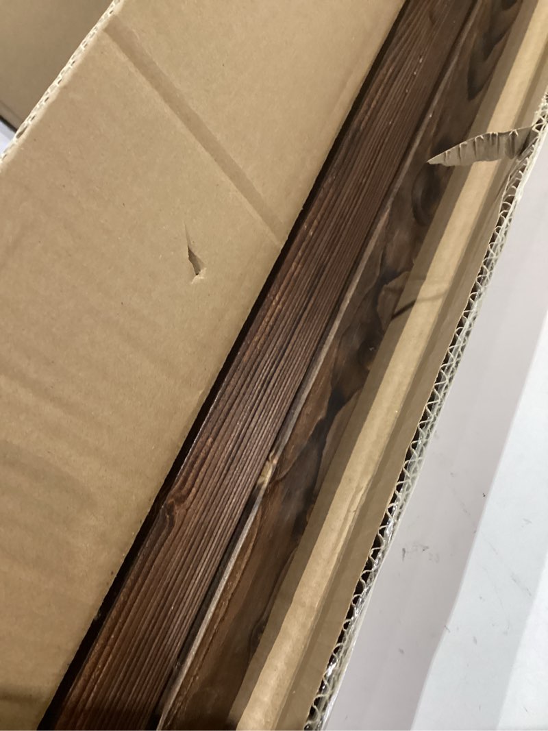 Condition photo showing Good Condition for Nisorpa 2 Pack Retractable Wooden Fences Extendable Instant Fence Portable Expandable Garden Wooden Pet Safety Barrier Gate Freestanding Wood Fence Partition for Home Yard Garden Indoor Outdoor