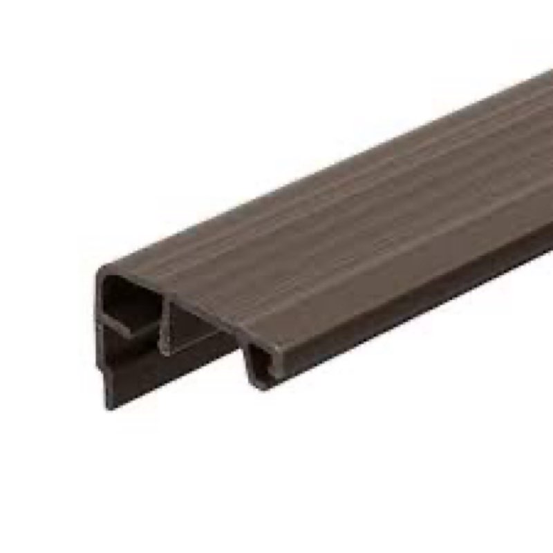 Pangda 4 Pcs 36 Inch Fixed Vinyl Sill Cap Replacement Threshold Single in-Swing Doors Only Trim Brown 