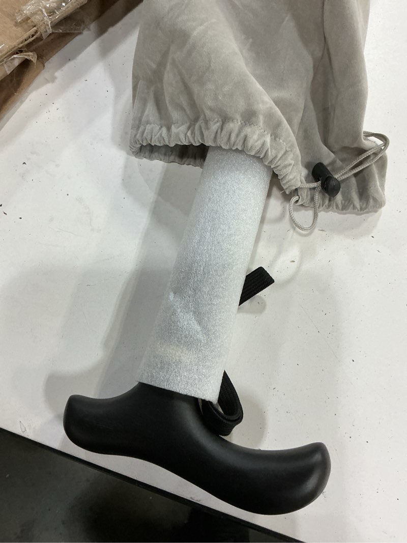 Condition photo showing As Is for Handmade Wooden Walking Canes Stylish Hardwood Walking Sticks with Wrist Strap and Rubber Tips - 36 Inches Black 36"