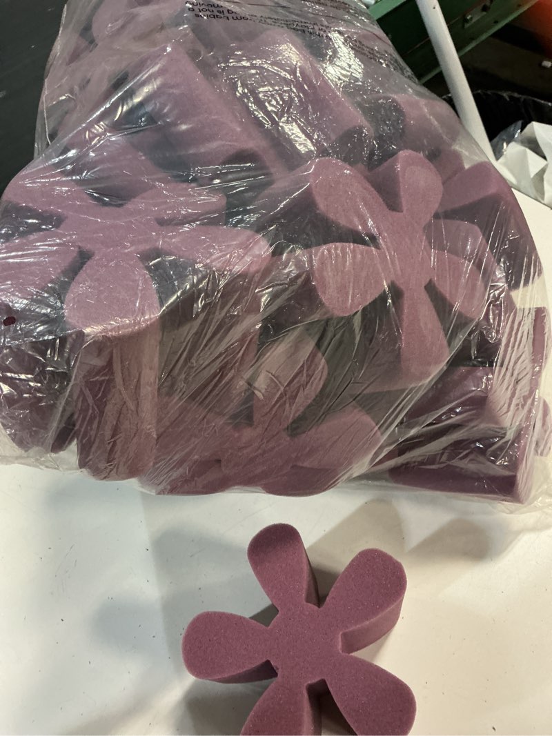 Condition photo showing Good Condition for smol foam shapes flower daisy - 30pc