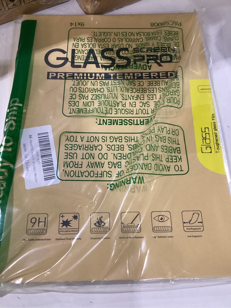 Condition photo showing Good Condition for sunshine t2 elite tablet screen protector tempered glass film [ case friendly ] screen protector for sunshine t2 elite tablet