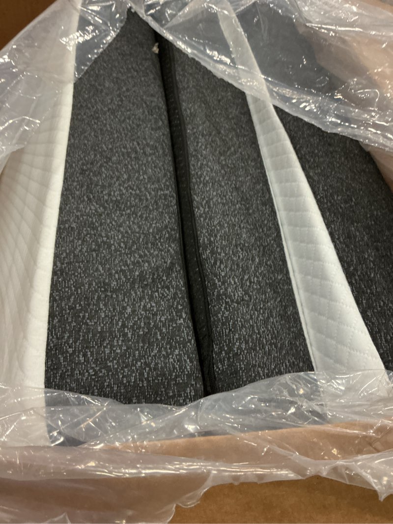 Condition photo showing New/Like New for olixis tri-fold memory foam mattress - 4 inch single size portable floor bed foldable mat for kids and adults collapsible and washable cover with certipur-us certified for travel & camping & yoga
