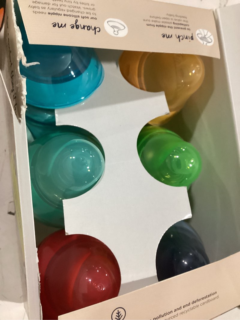 Condition photo showing As Is for tommee tippee closer to nature fiesta baby bottle - 9oz/6pk