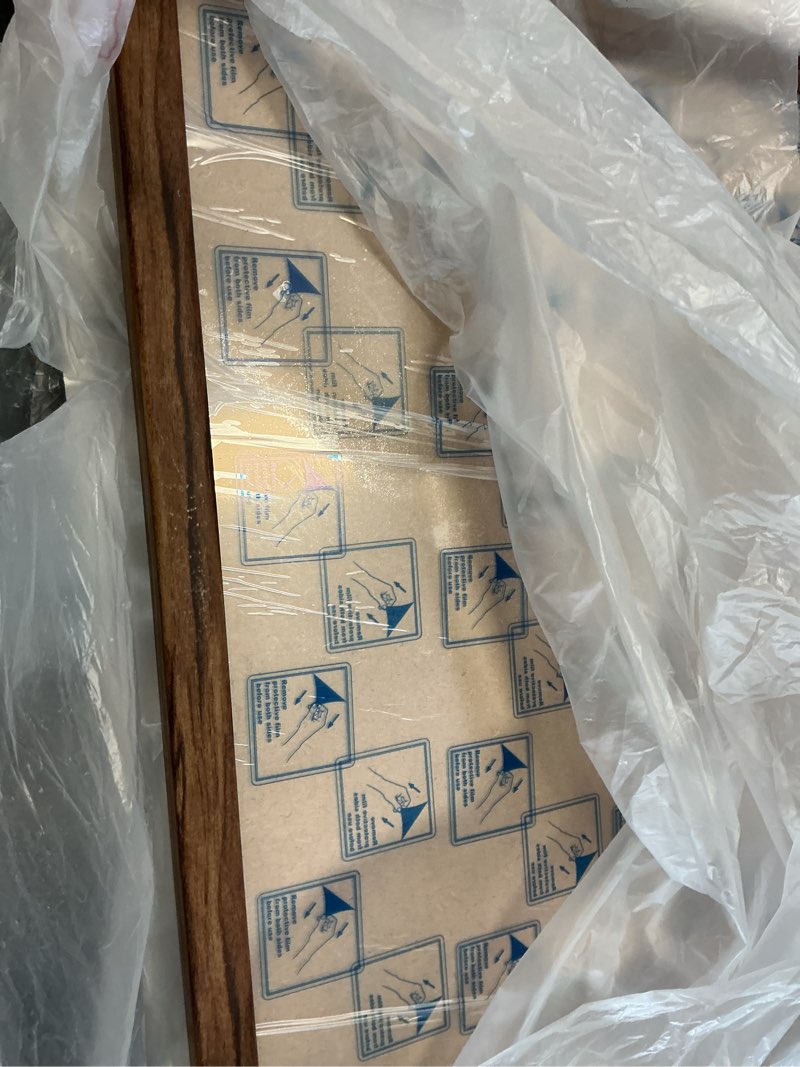 Condition photo showing Good Condition for Rustic Walnut 20x25 Frame - Single Frame, 20 x 25 Poster Frame for Artwork, Puzzles, Photos and Movie Posters Picture Frames 20" x 25"