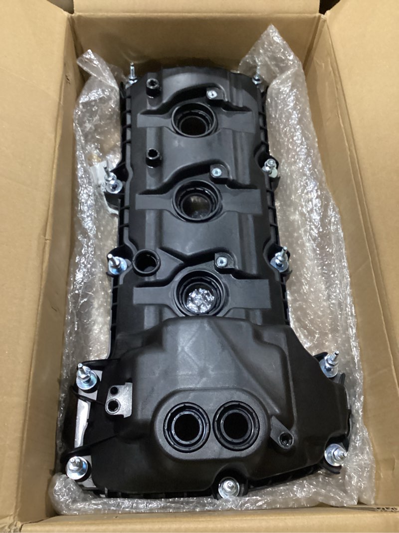 Condition photo showing Good Condition for mitzone valve cover compatible with ford edge explorer f-150 flex mustang taurus transit 150 250 350 lincoln continental mks mkt mkz mkx 3.5l 3.7l 2011-2020 non turbocharged passenger side