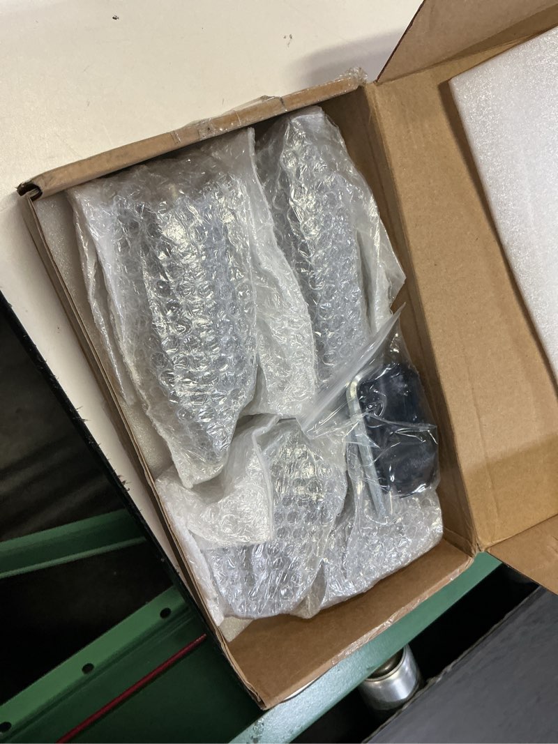 Condition photo showing Good Condition for fovplue 1",1.25"highway footpegs, adjustable highway peg w/ 3-piece clamp for harley touring softail dyna sportster models w/25mm-32mm engine guard/tubing,black#1 black and rubber style