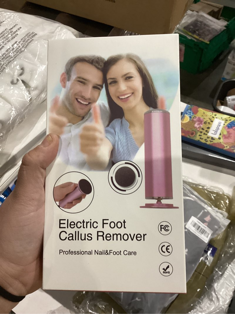 Condition photo showing item condition for Electric Foot Callus Remover - Callus Remover for Feet,Professional Pedicure Tool for Dead Skin and Calluses,Adjustable Speed Foot File with 60 Pcs Sandpaper Discs - Pink