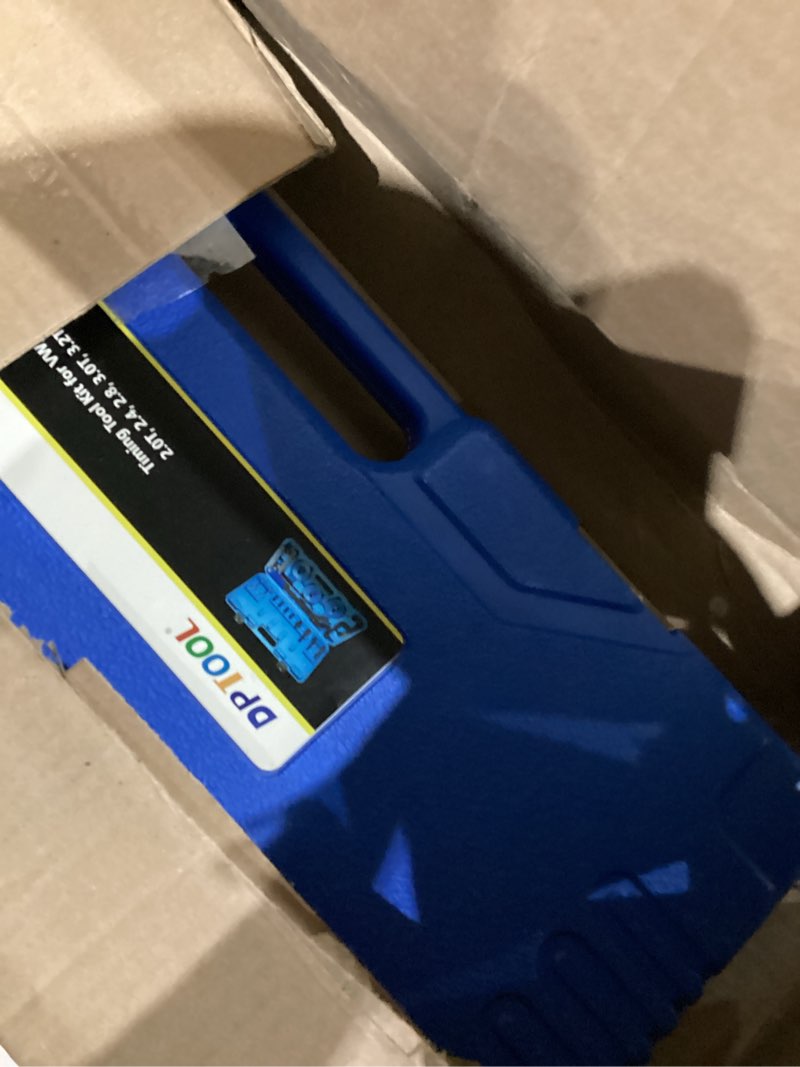 Condition photo showing Good Condition for DPTOOL Camshaft Timing Tool Set Compatible with Audi VW 2.0T 2.4 2.8 3.0T 3.2T 4.2 5.2 Engine T40133 T40070 T40026 T40071 T40058 T10172 T40069 T10035 with T40079 T40269 T40297 Camshaft Adjuster Key 19PC KIT