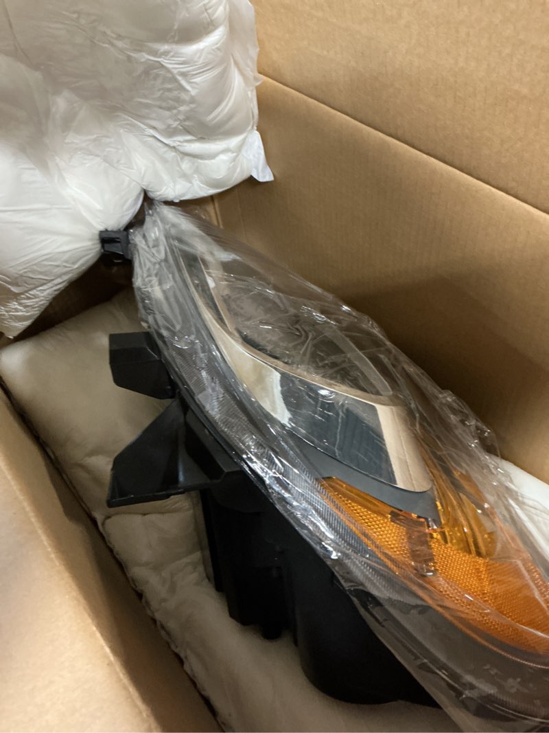 Condition photo showing Good Condition for sailin replacement driver left side headlight headlamp with drl assemble complete for ram promaster 1500 2500 3500 from 2010-2022 driver (lh) side