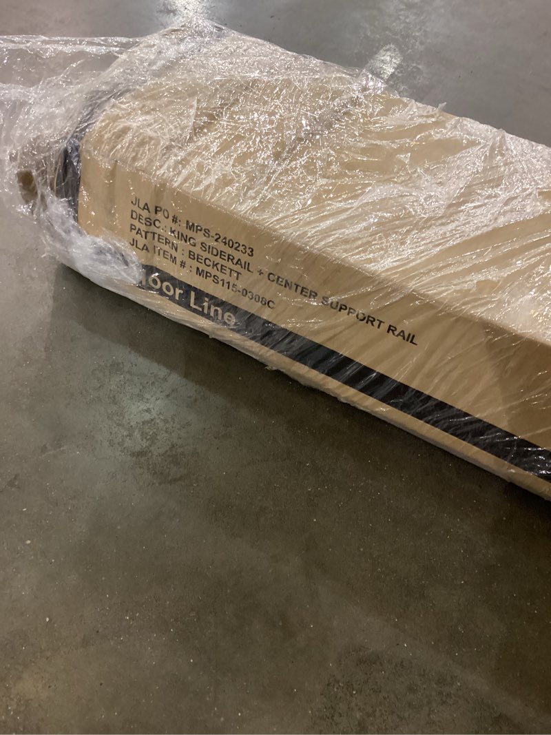 King siderail plus center support rail