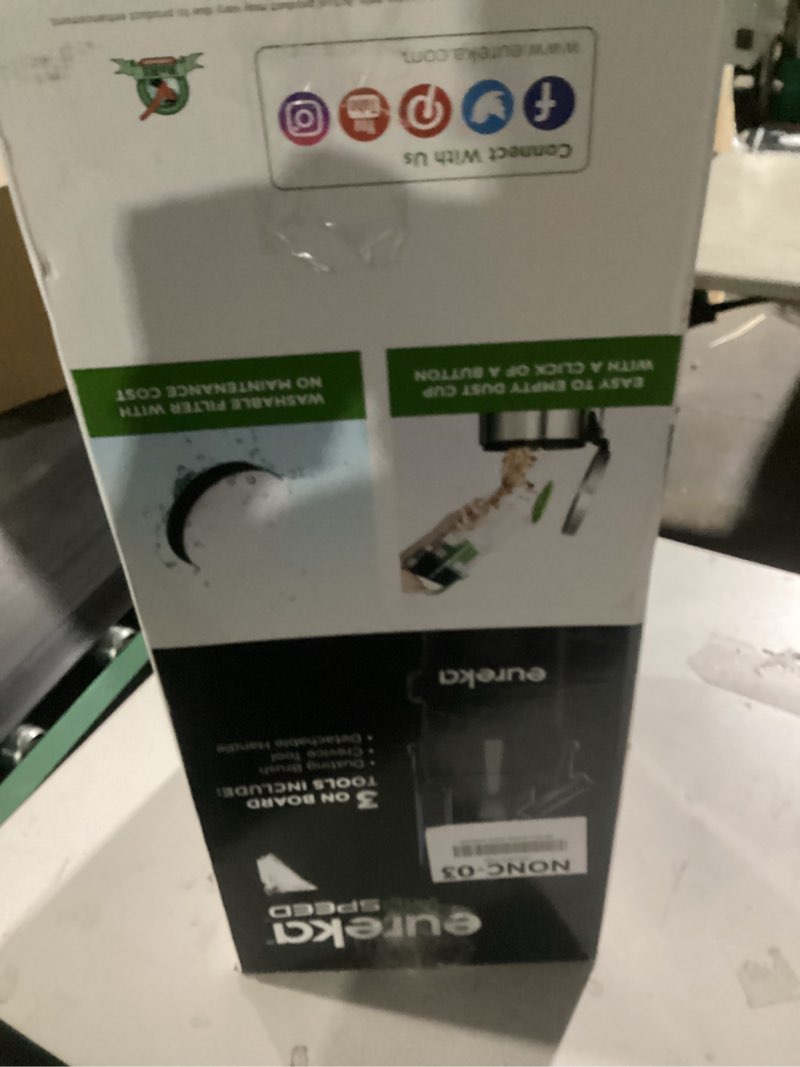 Condition photo showing New/Like New for eureka airspeed ultra-lightweight compact bagless upright vacuum cleaner, neu10ae4, green