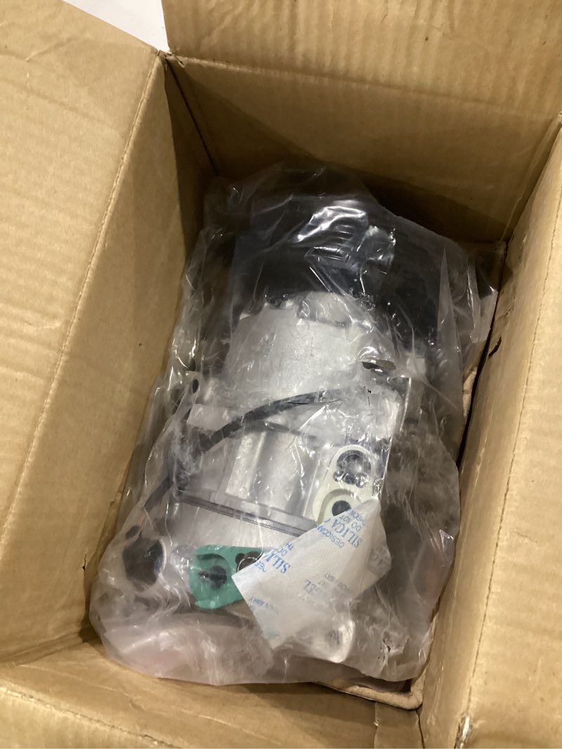 Condition photo showing New/Like New for ac compressor fits for 2012-2017 accent 1.6l, 2012-2017 rio 1.6l | air conditioner compressor with clutch replace 977011r100 977011r100dr