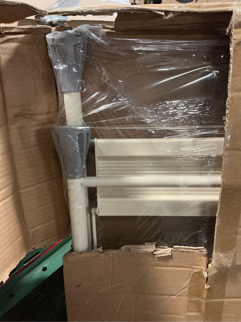 Condition photo showing Good Condition for Aluminum Foldable Toddler Tower 2 Steps, Kids Step Stool for Kitchen, Toddler Kitchen Stool Helper with Anti-Drop Safty Railing, Multi-Functional Learning Tower with Anti-Slip Design, Gray