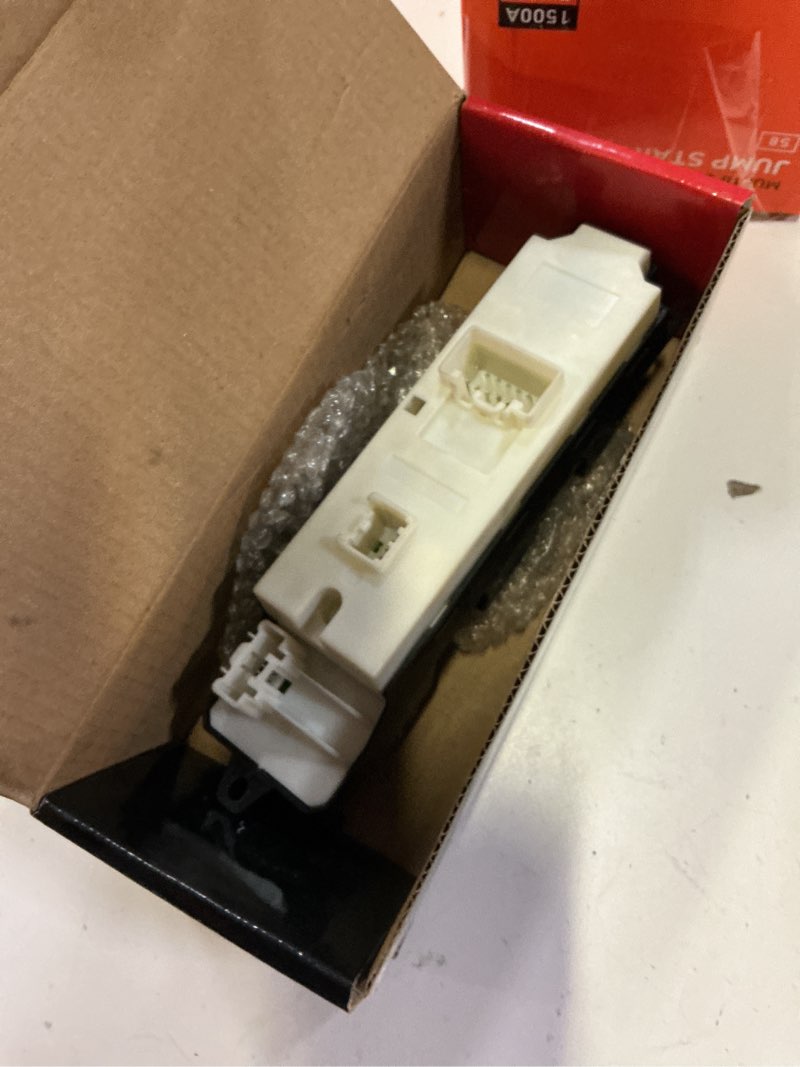Condition photo showing As Is for a-premium 25-prong master power window switch - compatible with 2009-2013 mazda 6 - with driver and passenger auto down - front left driver side