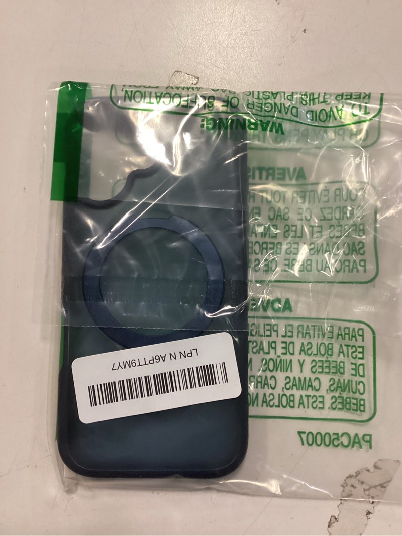 Condition photo showing Good Condition for Ultra-Magnetic Stand for iPhone 17 Case [Military Drop Protection] [Compatible with MagSafe] Shockproof Translucent Matte Slim Ring Holder Case for iPhone 17 (Blue) Blue for iPhone 17