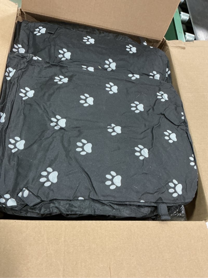 Condition photo showing Good Condition for 3 Pcs 16.5" x 12"x 11" Cat Houses for Outdoor Cats Weatherproof Waterproof Rainproof Foldable Cotton Insulated Feral Dogs Tent Shelter Pet Beds for Keep Warm Outdoor Indoor Garden for a 4kg Kitten 16.5 x 12 x 11 Inches Paw