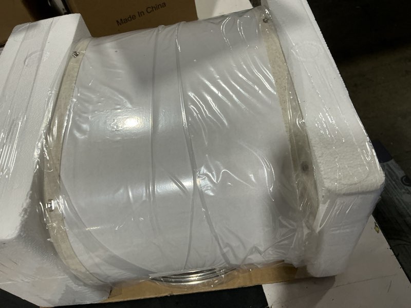 Condition photo showing Good Condition for usumkky 20.5" white modern ceramic bedside lamps set of 2, small table lamp for bedroom decor farmhouse nightstand lamp for living room office a 20.5" white-2 pack