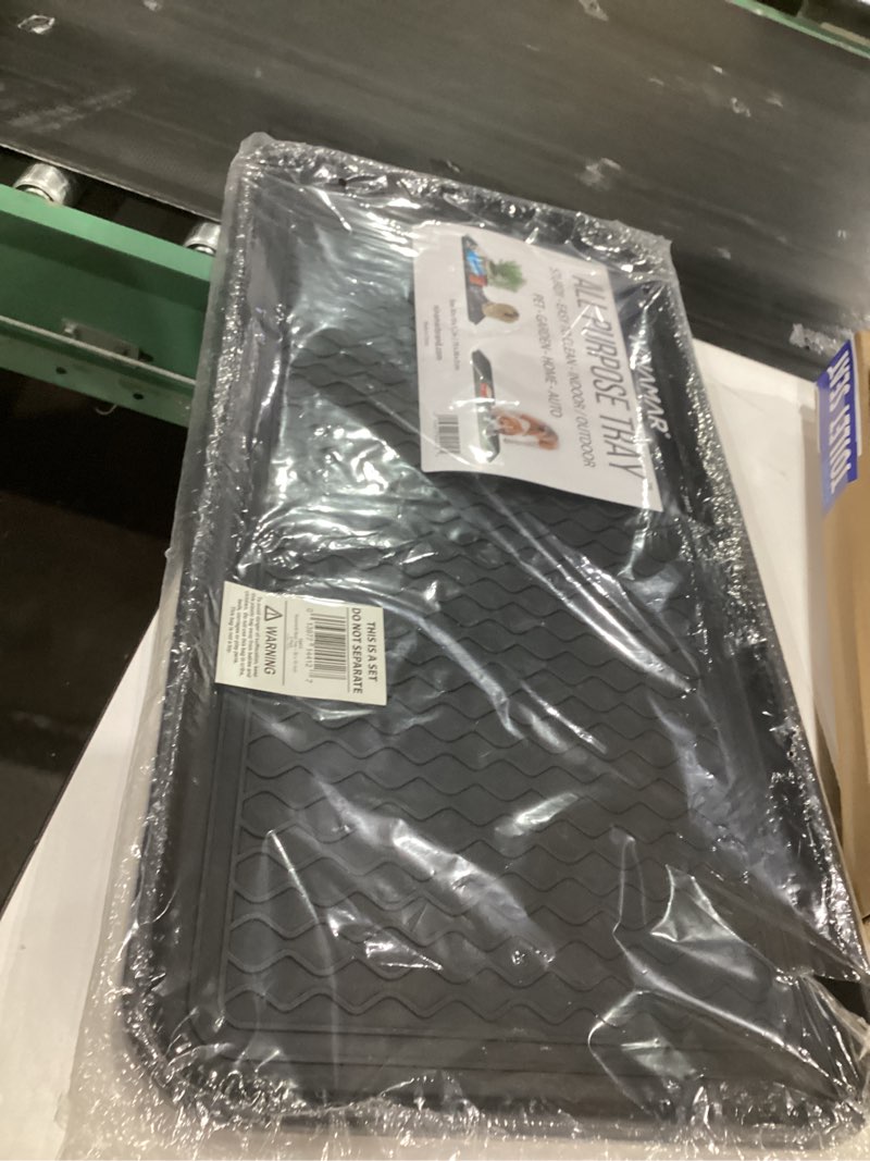 Condition photo showing New/Like New for Ninamar Boot Tray – 30 x 15 Inch - 2 Trays Large - 2 Trays