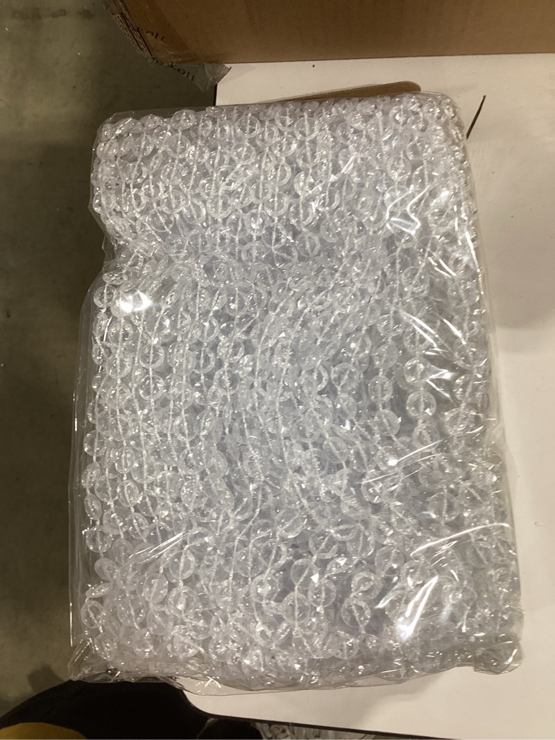 Condition photo showing New/Like New for yaoyue crystal beaded curtain door curtains room divider hanging diamond acrylic beads for doorway h