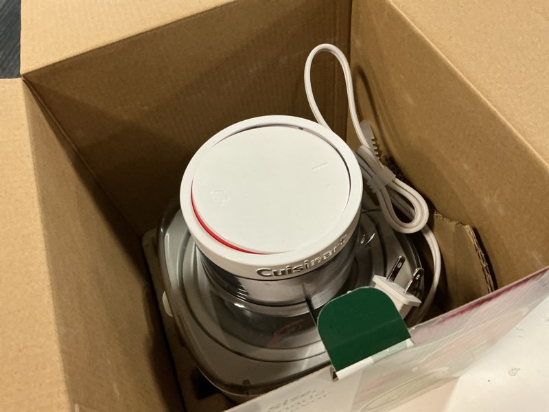 Condition photo showing Good Condition for Cuisinart 1-pt Wonder Ice Cream Maker 1 Pint White