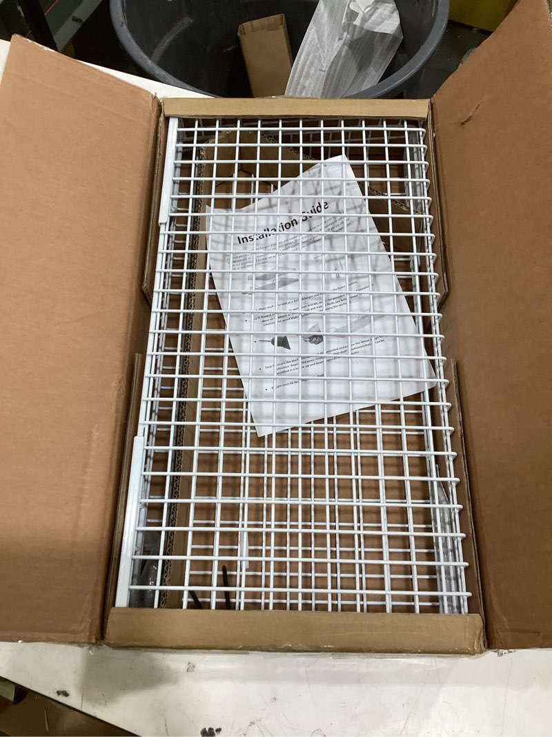 Condition photo showing Good Condition for walmann 2 pack garage wall shelf, 23.5" x 12" wall-mounted storage shelves for garage, closet, laundry room, heavy duty floating shelving, holds up to 65 lbs(white)