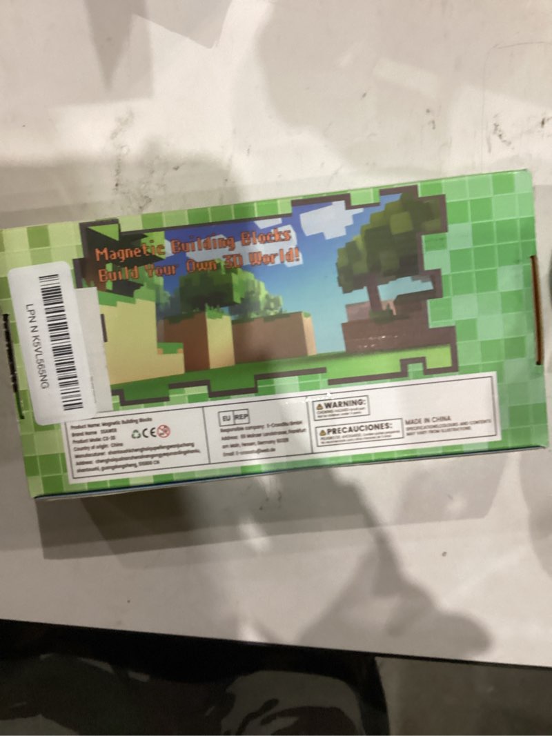 Magnetic building blocks 