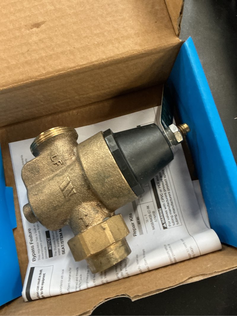 Condition photo showing As Is for Watts Brass & Tubular 123715 0.75 in. Water Pressure Reducing Valve